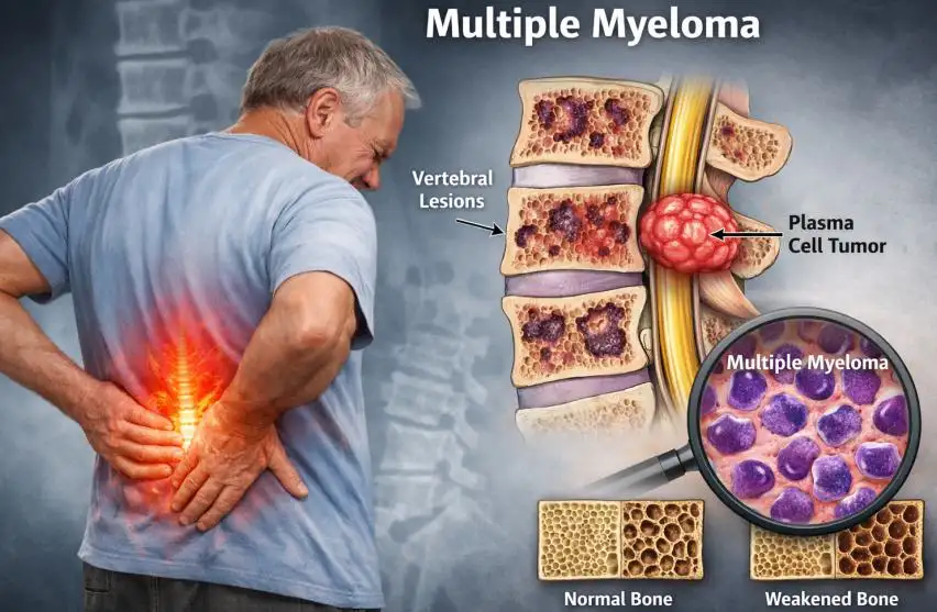 Back Pain Due to Myeloma: Causes, Symptoms, Diagnosis, and Effective Treatment Options 