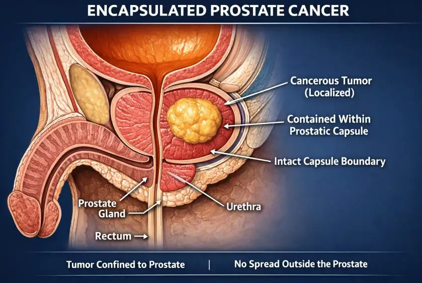 Encapsulated Prostate Cancer: Symptoms, Diagnosis, Treatment, and Prognosis Explained