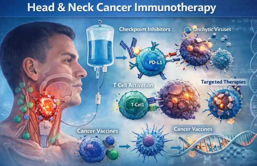 Head and Neck Cancer Immunotherapy: Advances, Benefits, and What Patients Need to Know