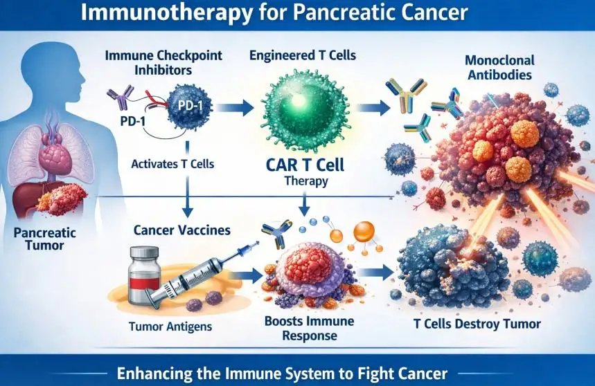 Immunotherapy for the Treatment of Pancreatic Cancer: Latest Advances, Benefits, and Future Hope