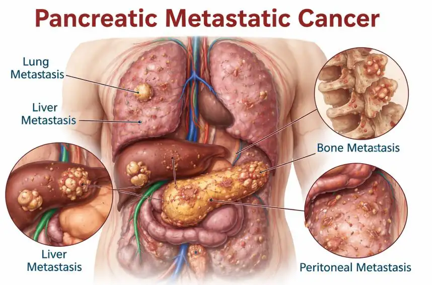 Pancreatic Metastatic Cancer: Symptoms, Treatment Options, Prognosis, and Latest Advances