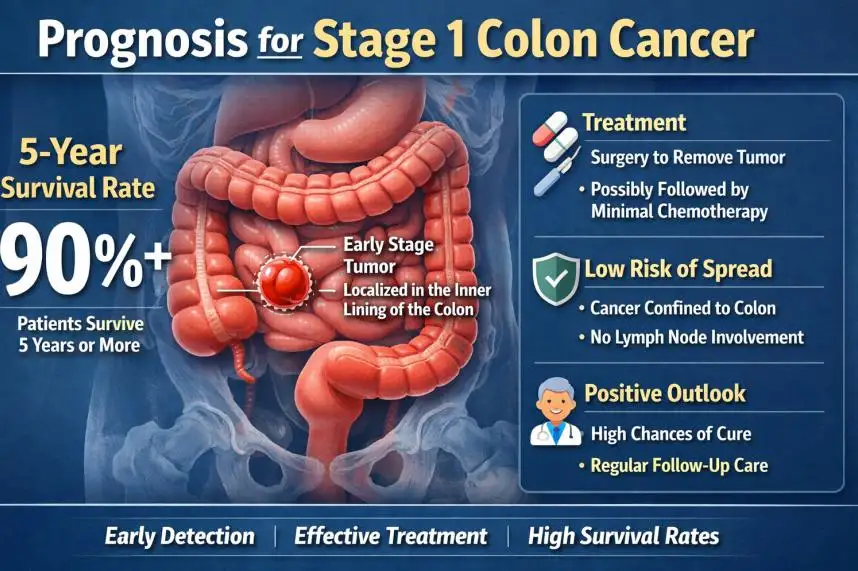 Prognosis for Stage 1 Colon Cancer: Survival Rates, Treatment Outcomes, and What to Expect