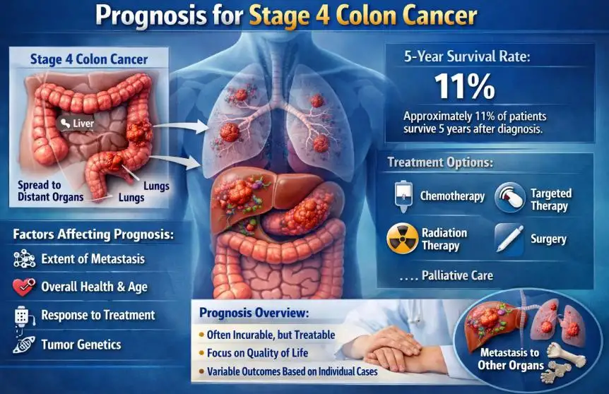 Prognosis for Stage 4 Colon Cancer: Survival Rates, Treatment Advances, and What Patients Should Know
