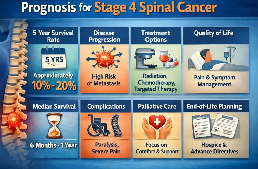 Prognosis for Stage 4 Spinal Cancer: Survival Rates, Treatment Options, and What Patients Should Expect