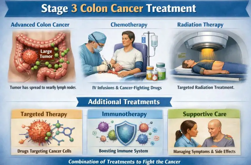 Stage 3 Colon Cancer Treatment: Complete Guide to Options, Survival and Recovery