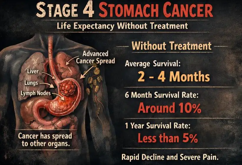 Stage 4 Stomach Cancer Life Expectancy Without Treatment