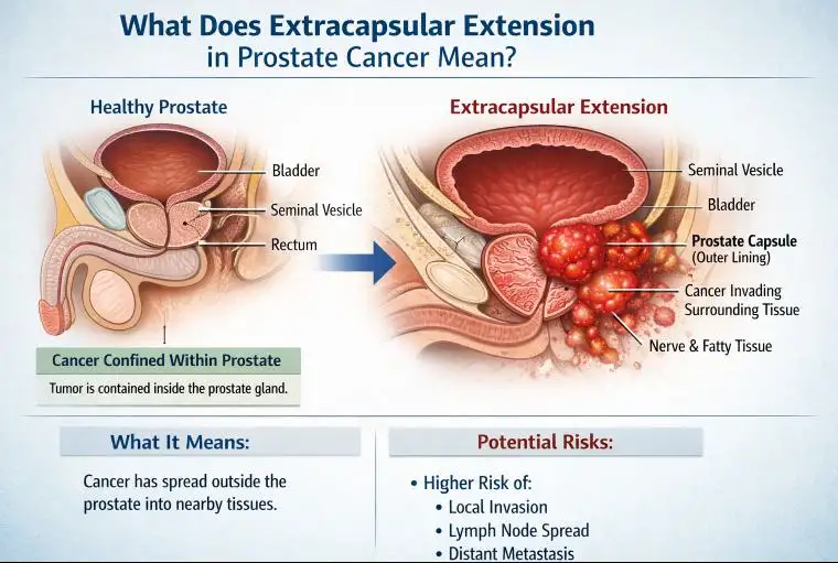 What Does Extracapsular Extension in Prostate Cancer Mean? Understanding Causes, Diagnosis, Treatment, and Prognosis
