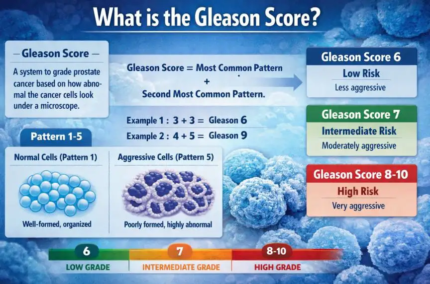 What Is the Gleason Score? Understanding Prostate Cancer Grading, Meaning, and Treatment Impact
